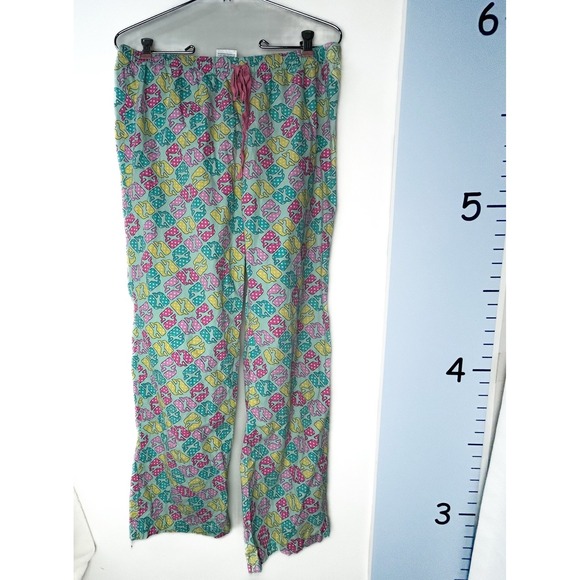 Vineyard Vines Other - Vineyard Vines‎ Green Pink Yellow Whales Pajama Pants S/P